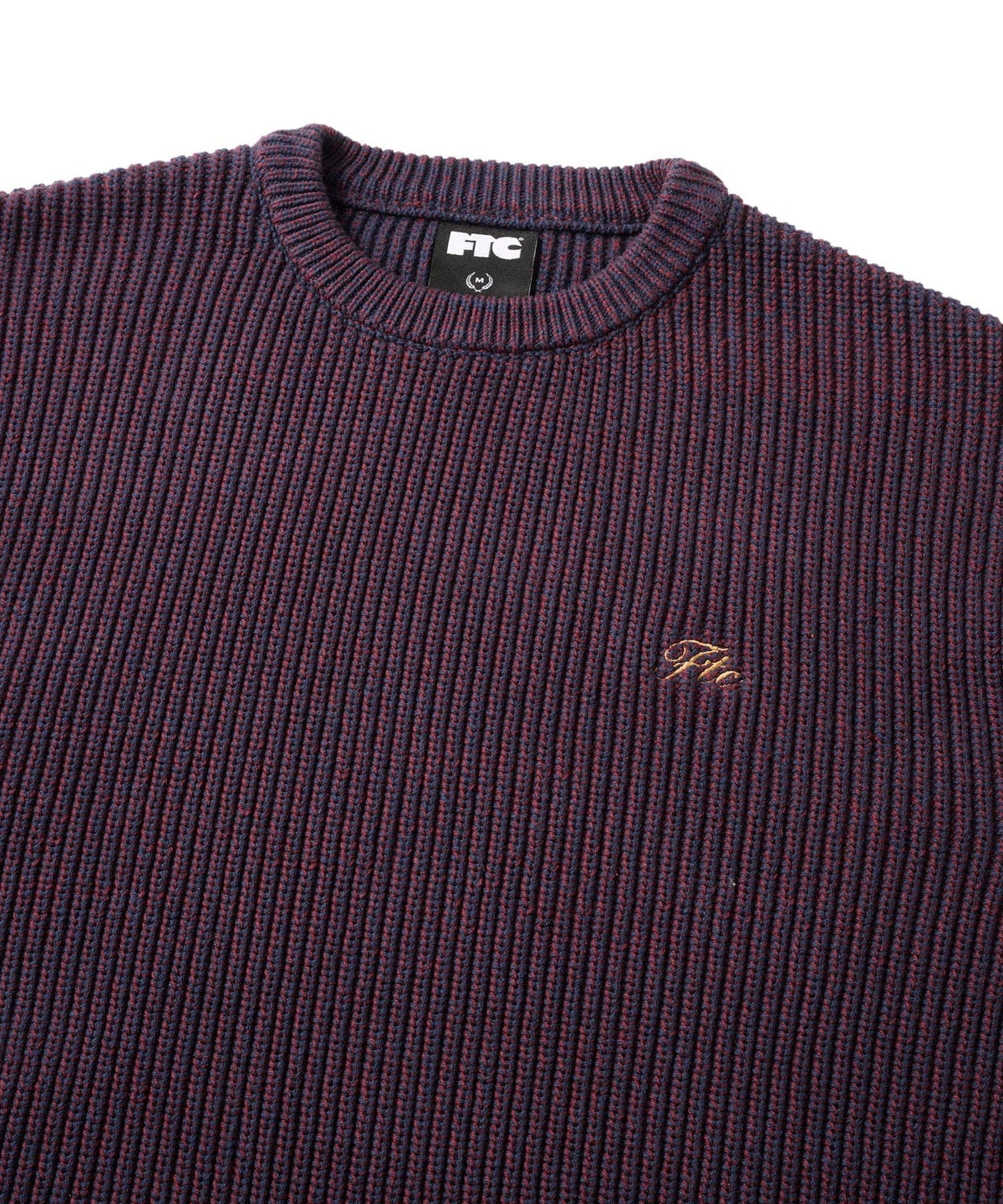 FTC MELANGE RIB SWEATER