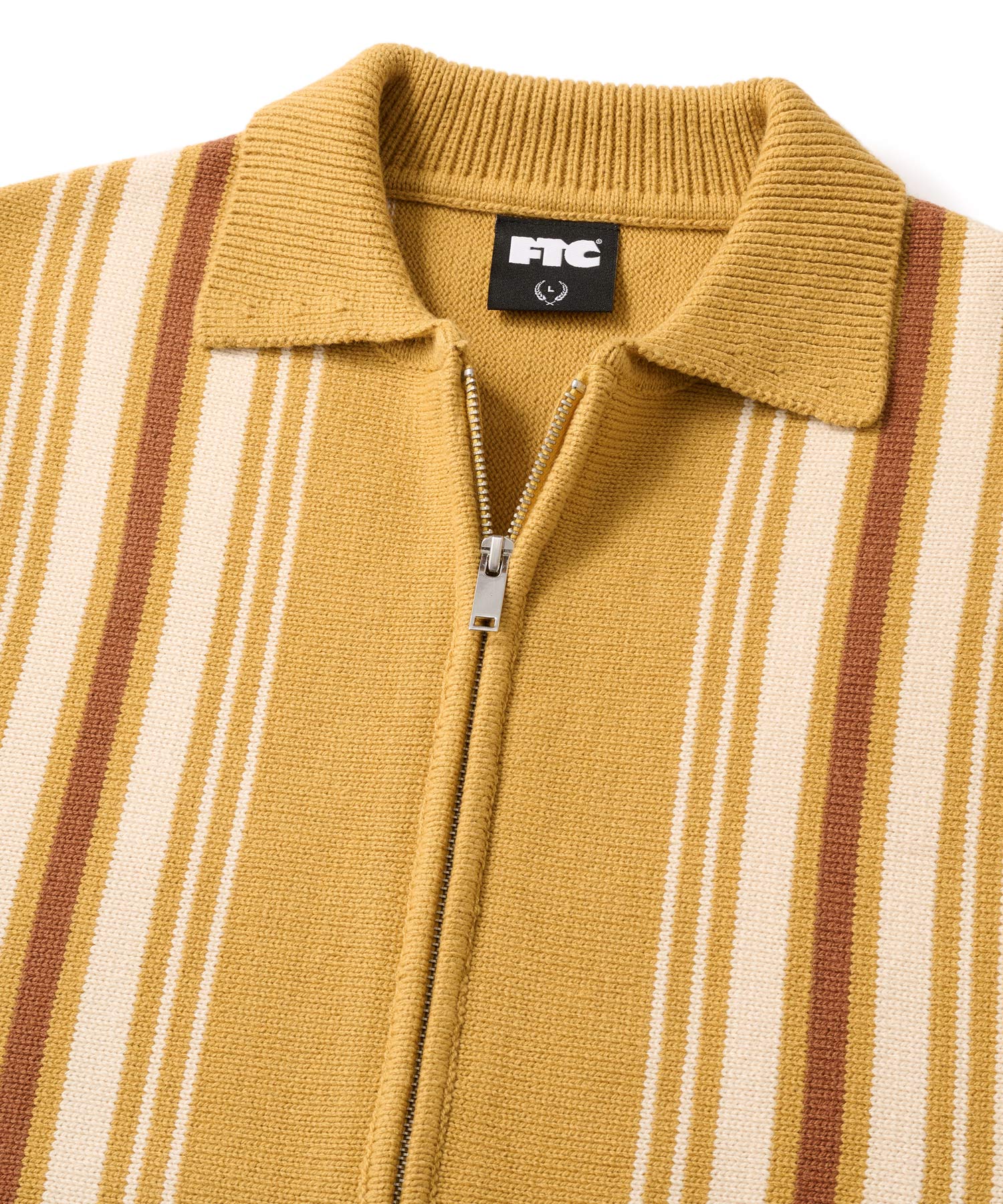 FTC STRIPE ZIP UP KNIT CARDIGAN – FTC SKATEBOARDING