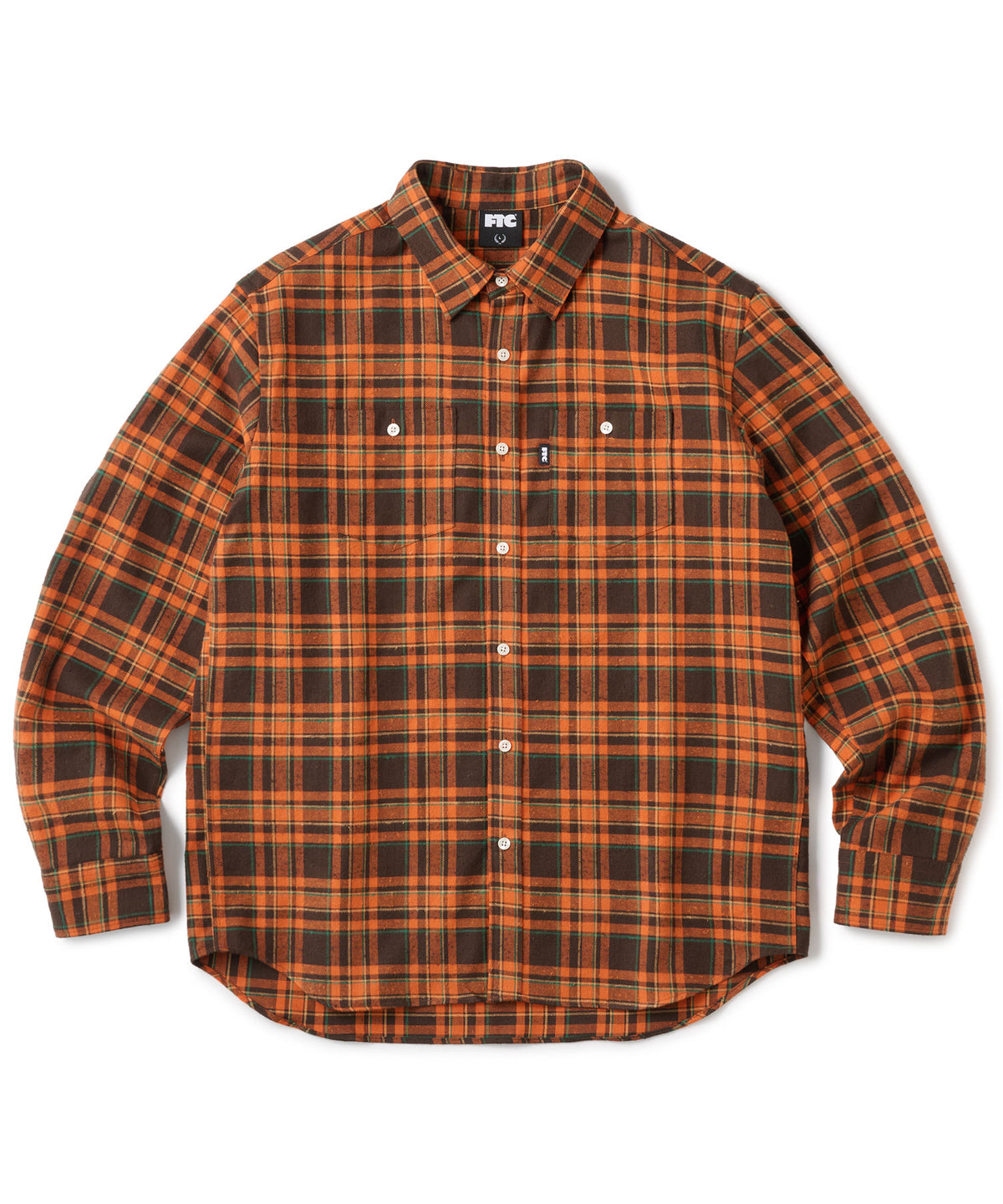 FTC BRUSHED PLAID NEL SHIRT