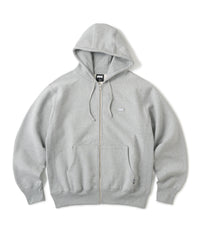 FTC REFLECTIVE SMALL BOX LOGO ZIP UP HOODED SWEATSHIRT