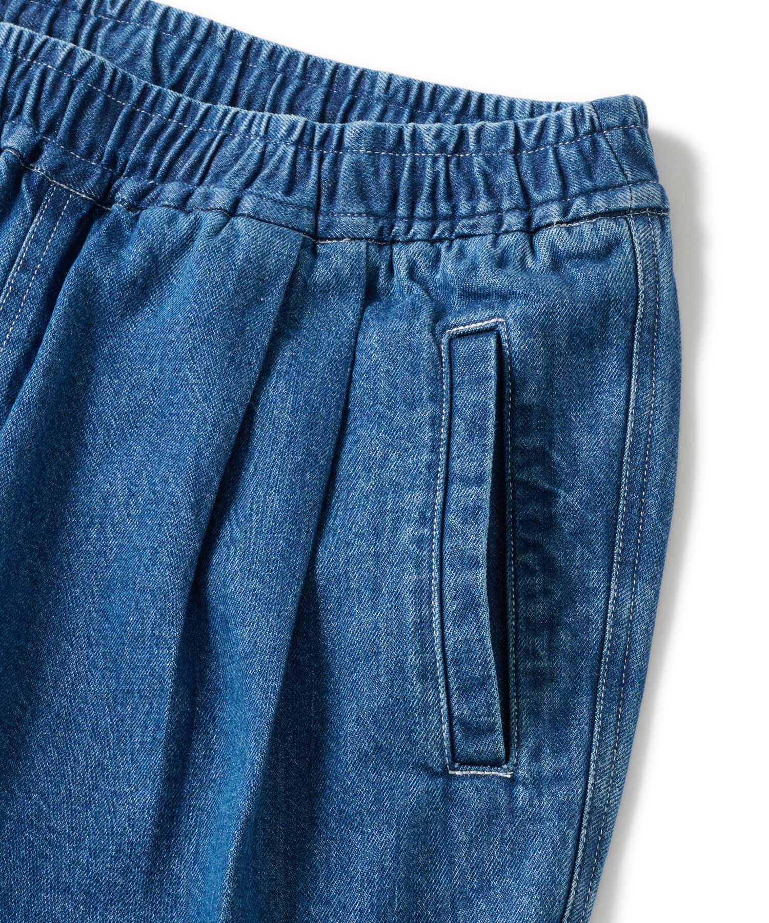 FTC easy denim pants XL BLACK dark gray