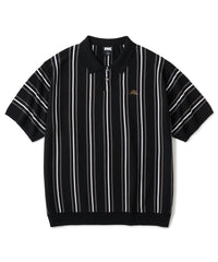 FTC STRIPE KNIT POLO