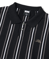 FTC STRIPE KNIT POLO