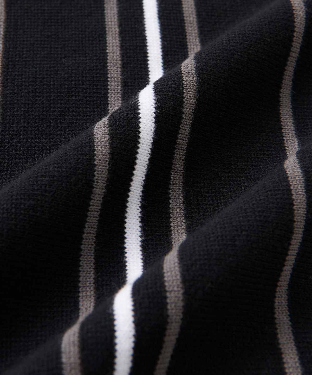FTC STRIPE KNIT POLO