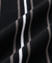 FTC STRIPE KNIT POLO
