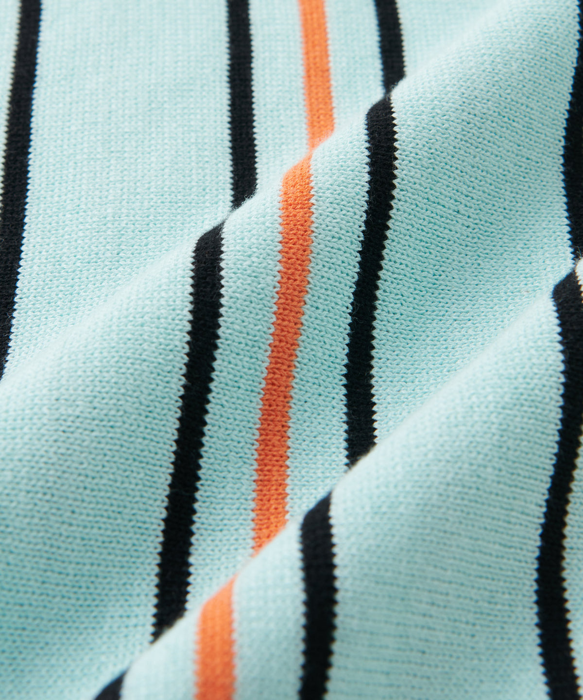 FTC STRIPE KNIT POLO
