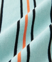 FTC STRIPE KNIT POLO