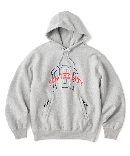 FTC X POP TRADING COMPANY COLLEGE PULLOVER HOODED SWEATSHIRT – FTC 