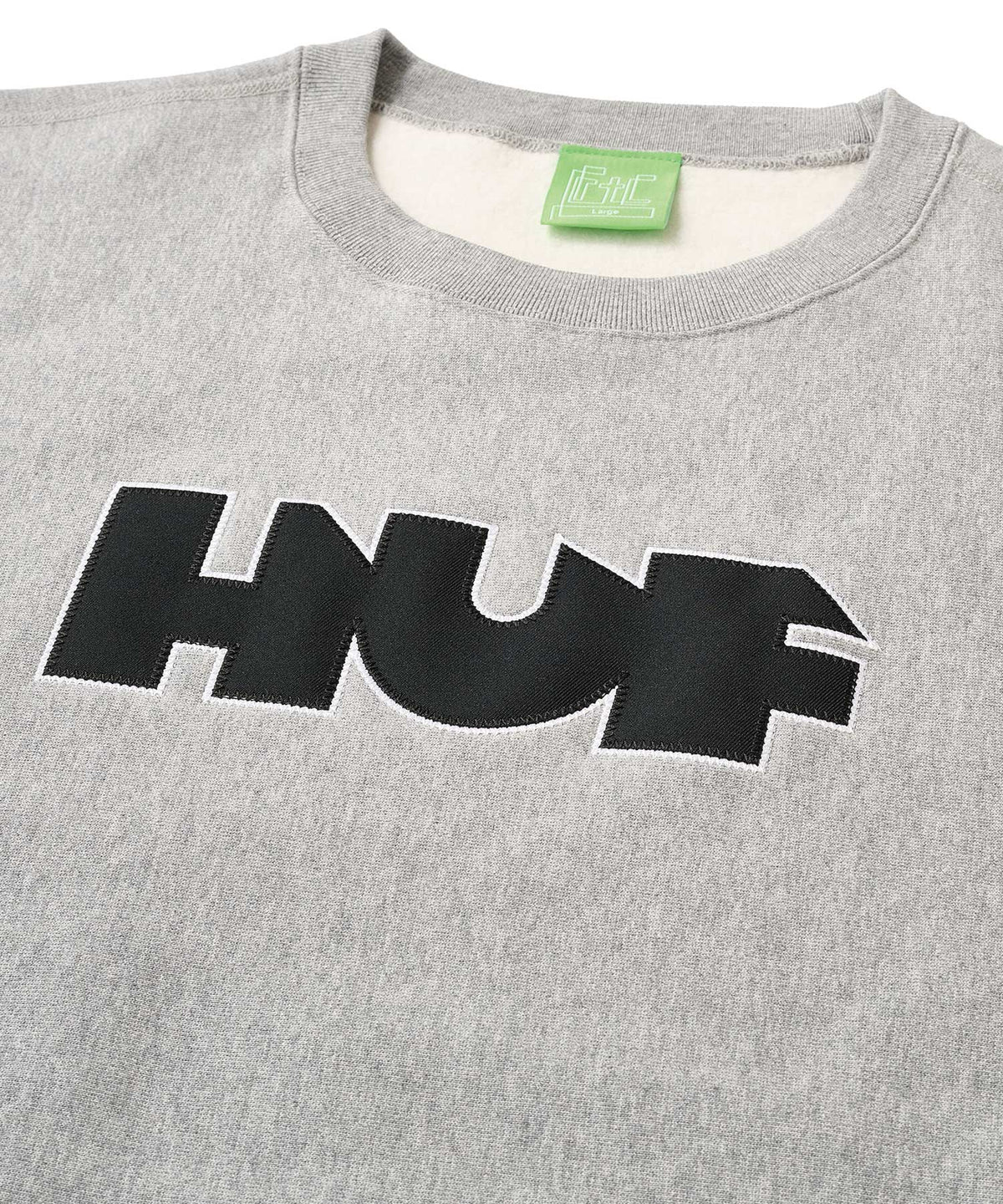 FTC X HUF OG LOGO CREW NECK