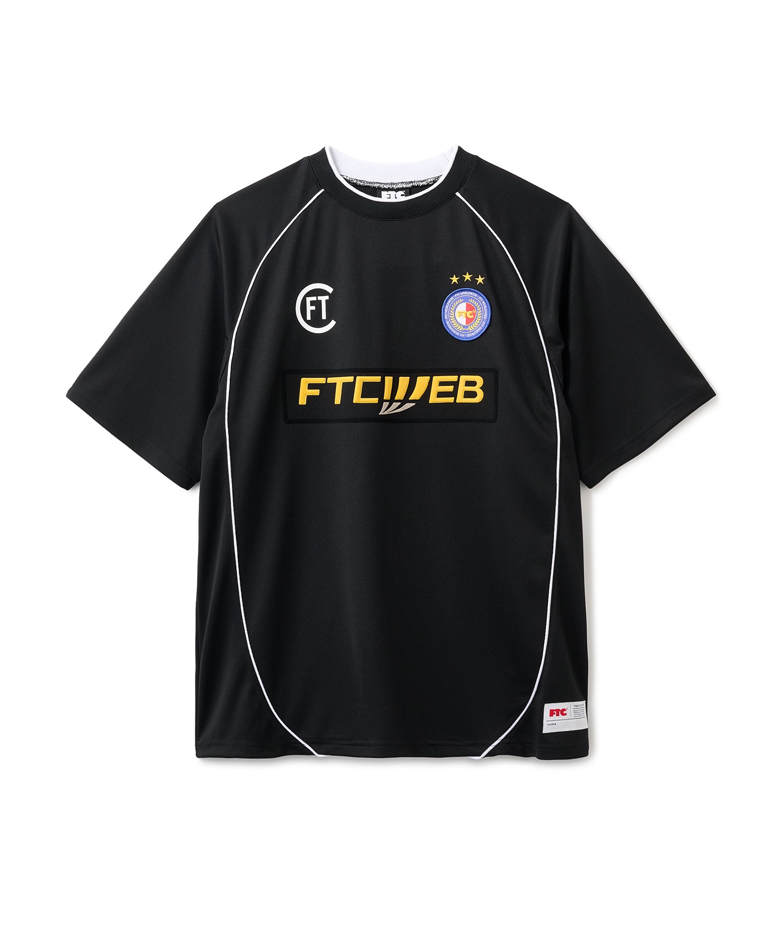 FTC OVAL LOGO SOCCER JERSEY Tシャツ Black FTC PIPING SOCCER JERSEY – FTC SKATEBOARDING