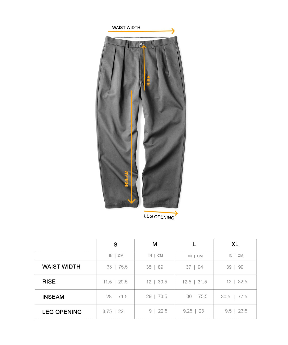 FTC CHINO SLACKS