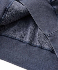 FTC PIGMENT DYED BOX LOGO PULLOVER HOODED SWEATSHIRT