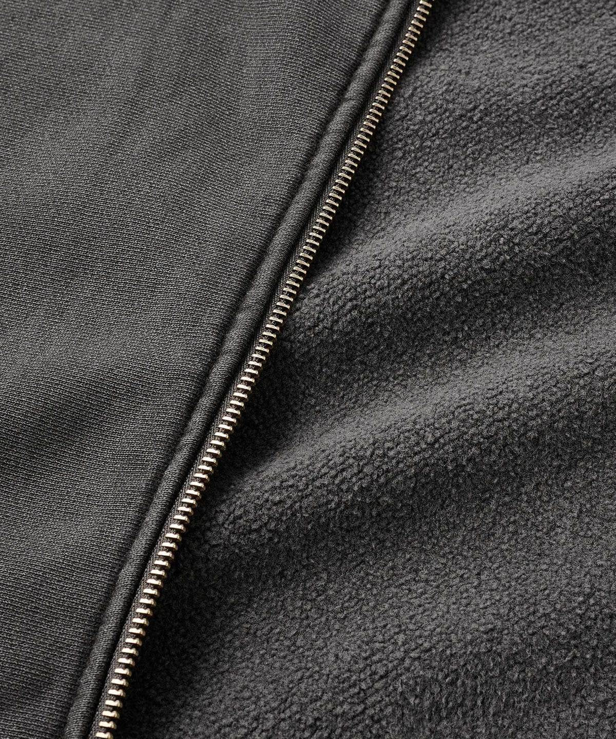 FTC PIGMENT DYED BOX LOGO ZIP UP HOODED SWEATSHIRT