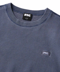 FTC PIGMENT DYED BOX SMALL BOX LOGO CREWNECK SWEATSHIRT