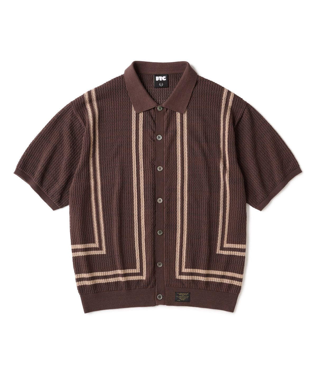 FTC INTARSIA KNIT SHIRT