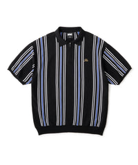FTC STRIPE KNIT POLO