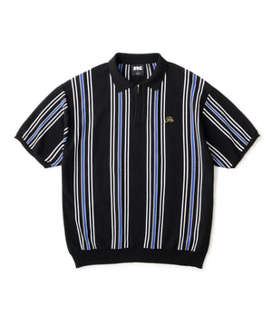 FTC STRIPE KNIT POLO
