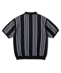 FTC STRIPE KNIT POLO