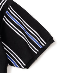 FTC STRIPE KNIT POLO
