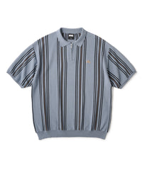 FTC STRIPE KNIT POLO