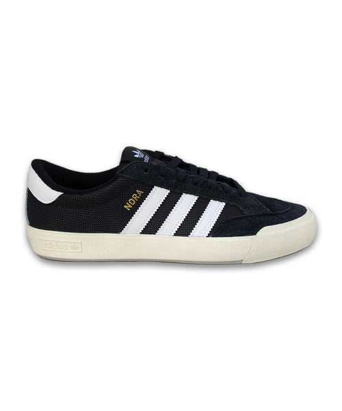 ADIDAS NORA BLACK/WHITE – FTC SKATEBOARDING