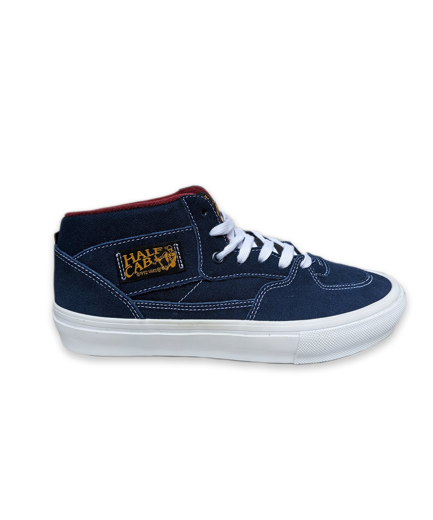 VANS HALF CAB NAVY/BURGUNDY FTC SKATEBOARDING VANS HALF CAB NAVY/BURGUNDY FTC SKATEBOARDING