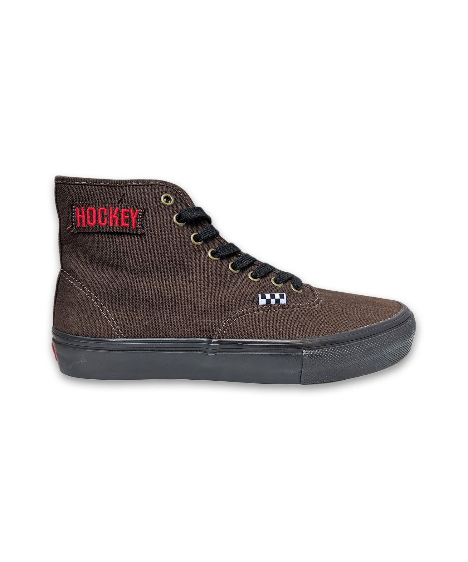 VANS X HOCKEY SKATE AUTHENTIC HI BROWN/BLACK – FTC SKATEBOARDING