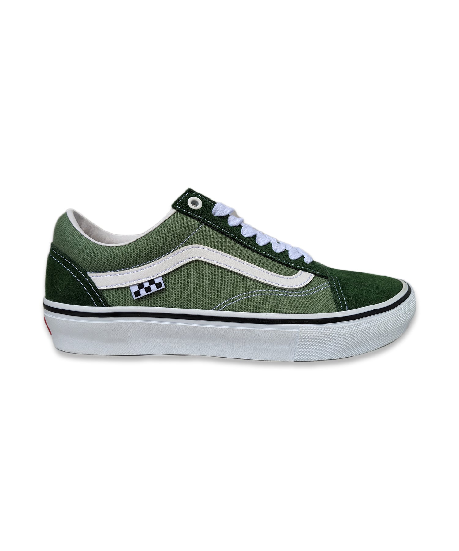 VANS SKATE OLD SKOOL GREEN/WHITE – FTC SKATEBOARDING